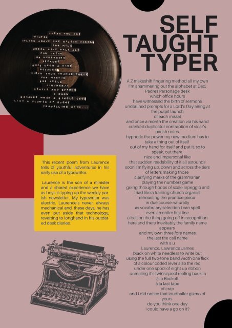 Red Door #28 - The TYPEWRITTEN issue