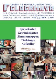 Katalog Speise- und Getränkekarten RE24