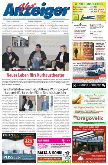 Ihr Anzeiger Bad Bramstedt 43 2021