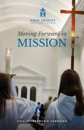 Holy Trinity Stewardship Brochure
