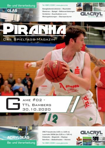 hapa Ansbach Piranhas - Spieltag 2: Bamberg | 2021/22