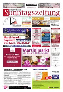 2021-10-31 Bayreuther Sonntagszeitung