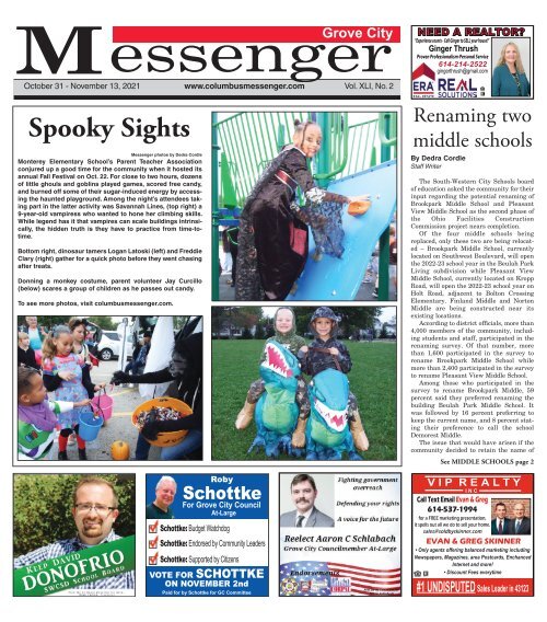 Grove City Messenger - October 31st, 2021