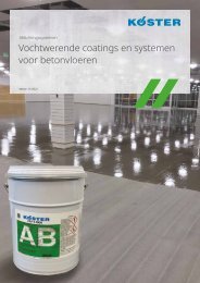 Vochtwerende coatings voor betonvloeren