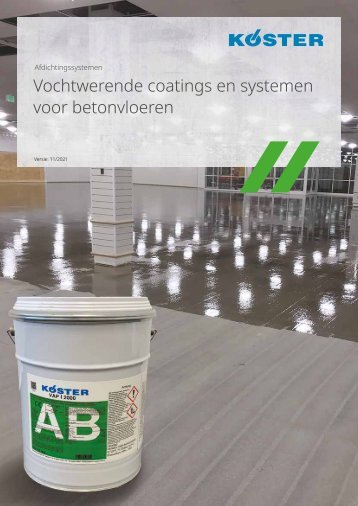 Vochtwerende coatings voor betonvloeren