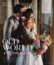 Real Weddings Magazine's Old World Romance-A Decor Inspiration Shoot-GET TO KNOW OUR REAL COUPLE MODELS