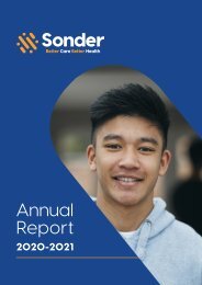 Sonder Annual Report 2020 - 21