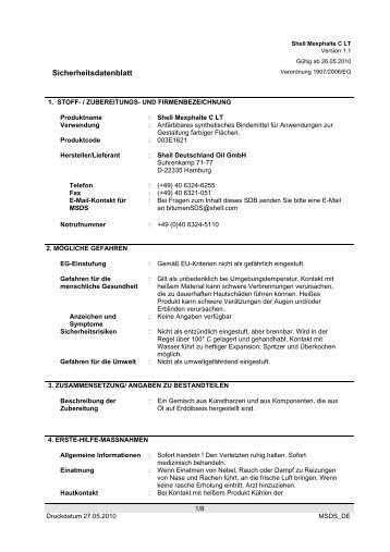 Sicherheitsdatenblatt (PDF) - Grisard