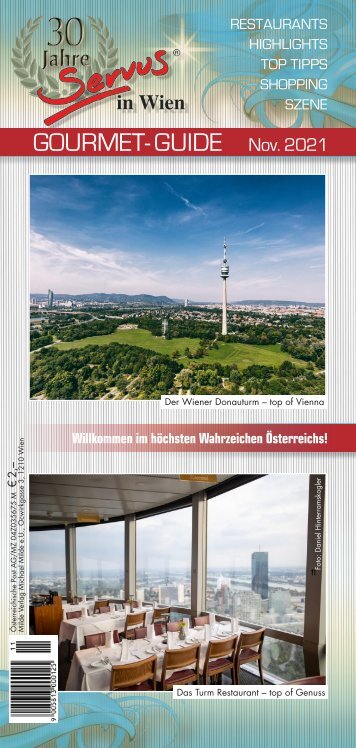 Servus in Wien - November 2021 - Sonderausgabe Donauturm