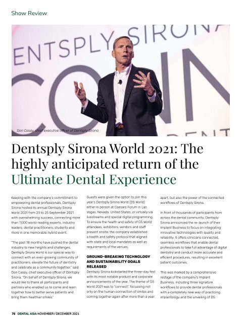 Dental Asia November/December 2021