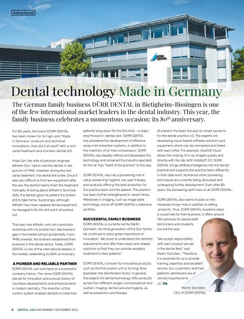 Dental Asia November/December 2021