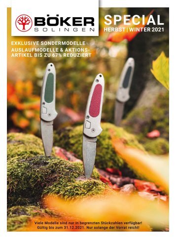 Böker Special Herbst & Winter 2021