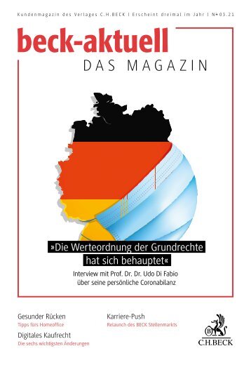 beck-aktuell - DAS MAGAZIN 03/2021