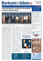 03.11.2021 / Borkumerleben - Die wöchentliche Inselzeitung