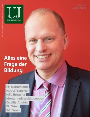 Umwelt Journal Special AUSBILDUNG 2021