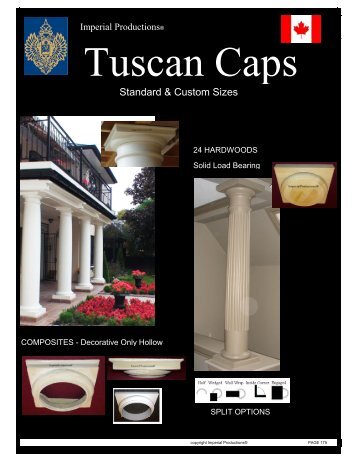 Tuscan Capitals Catalog CA$