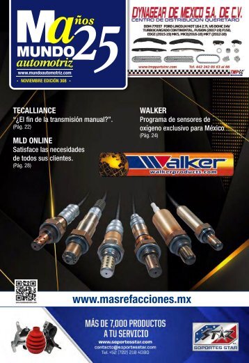 Mundo Automotriz La Revista No 308 noviembre 2021