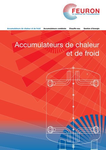 Accumulateurs de chaleur et de froid - FEURON AG