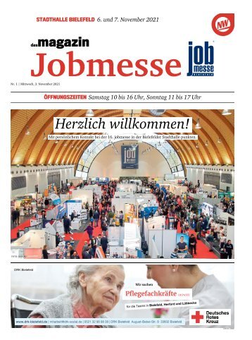 Das MesseMagazin zur 16. jobmesse bielefeld 