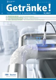 Getränke! Technologie & Marketing 5/2021