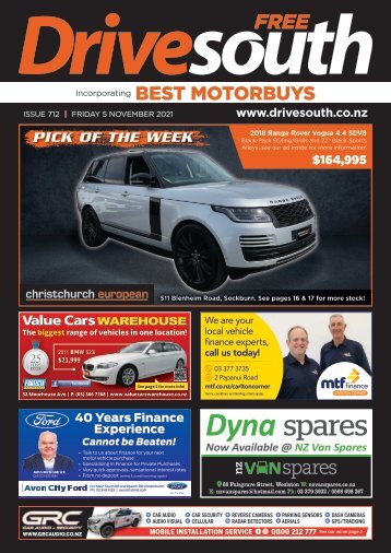 Drivesouth: November 05, 2021
