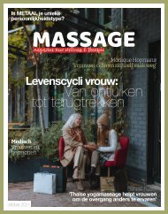 5 | 2021 Massage Magazine