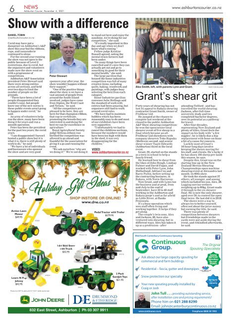 Ashburton Courier: November 04, 2021