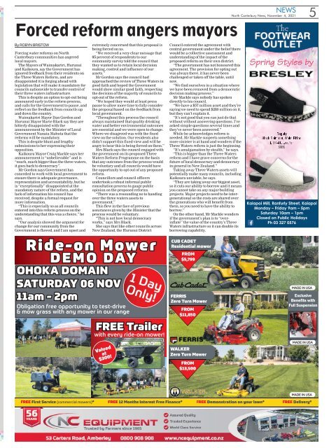 North Canterbury News: November 04, 2021