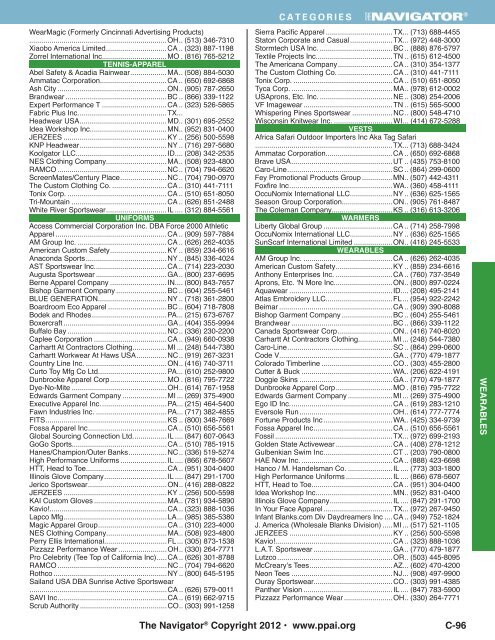 Suppliers Section 3.indd - PPAI