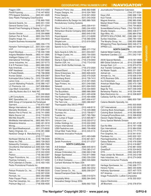 Suppliers Section 3.indd - PPAI