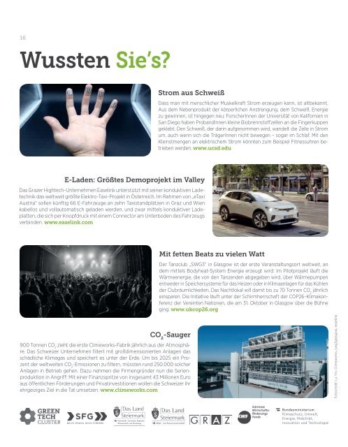 Green Tech Magazine | November 2021 | Klimaneutrales Unternehmen