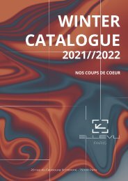 CATALOGUE WINTER ELLEVU - NOS COUPS DE COEUR 2021//2022