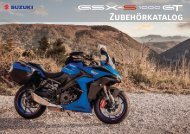  Suzuki GSX-S1000 GT Zubehörprospekt 2022 inkl. Preise ab 2022