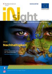 ESF insight Ausgabe 12 - November 2021