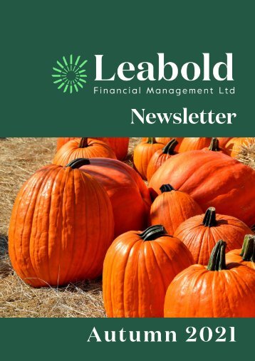 Leabold Autumn Newsletter