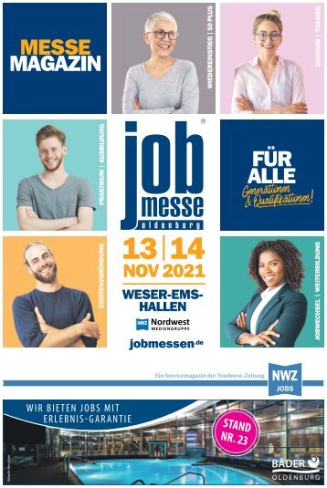 MesseMagazin jobmesse oldenburg 2021