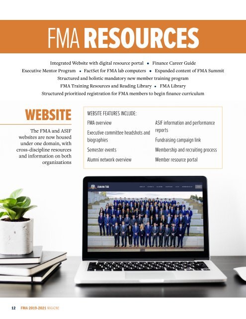 2019 - 2021 FMA Magazine