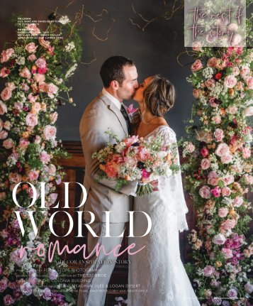 Real Weddings Magazine's Old World Romance-A Decor Inspiration Shoot-THE REST OF THE STORY