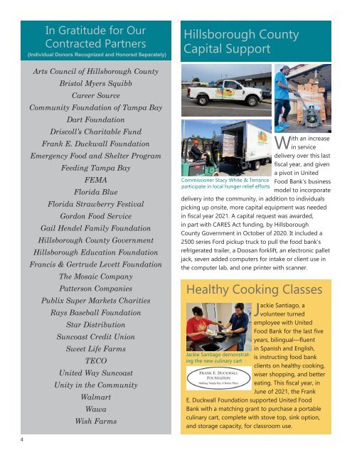 United Food Bank Annual Report 2020-21 Press Copy