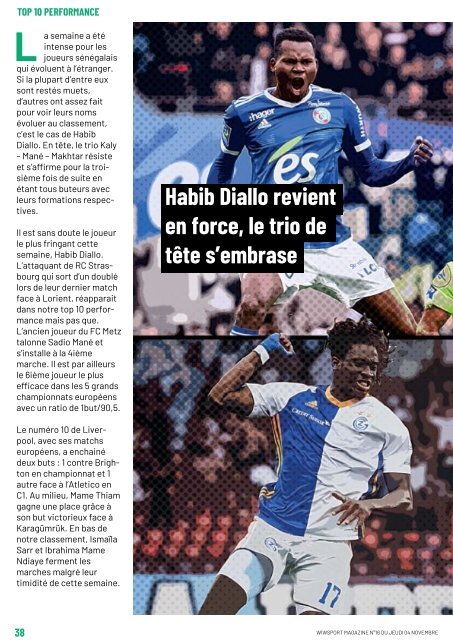 wiwsport Magazine n016 - 04 novembre 2021