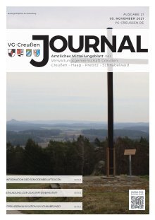 Creußen Journal - Ausgabe 04.11.2021