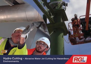 Hydro Cutting - Abrasive Water Jet Cutting for Hazardous Environments.