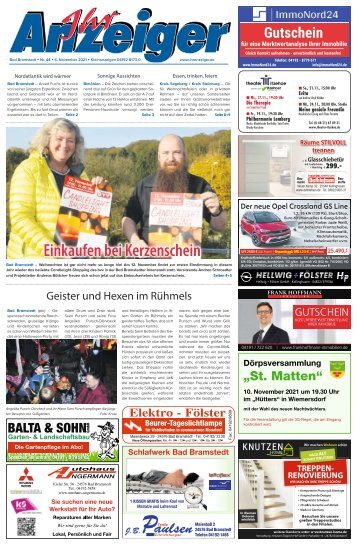 Ihr Anzeiger Bad Bramstedt 44 2021