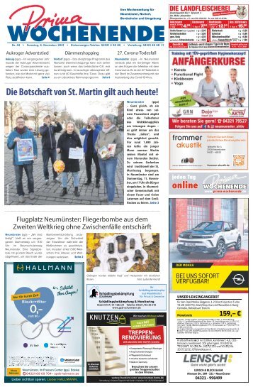 Prima Wochenende 44 2021