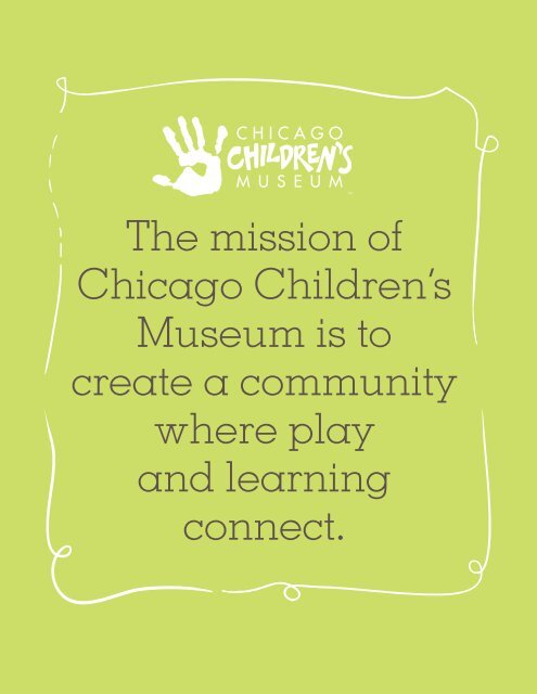 Annual Report 2010 - Chicago Children's Museum