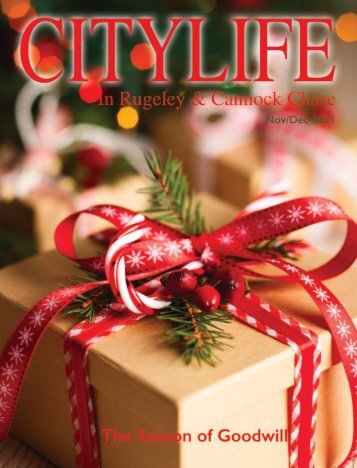 Citylife in Rugeley and Cannock Chase November and December 2021