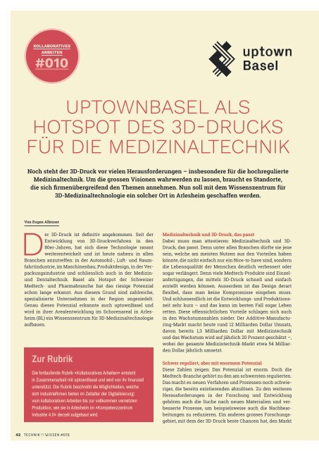 Printmagazin TECHNIK und WISSEN - Ausgabe 015