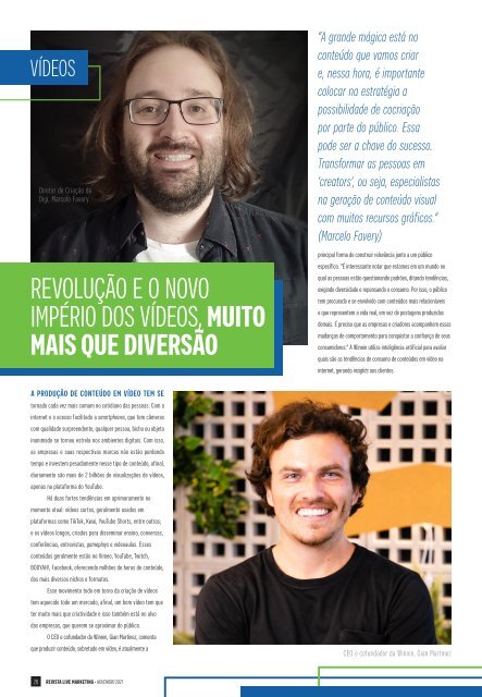 Revista Live Marketing Edição 40 - 2021