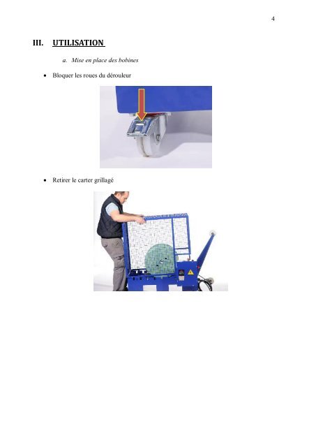 III. UTILISATION - Tosag Engineering AG