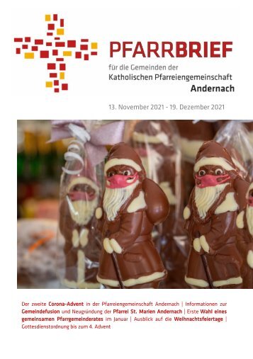 Pfarrbrief November+Dezember 2021